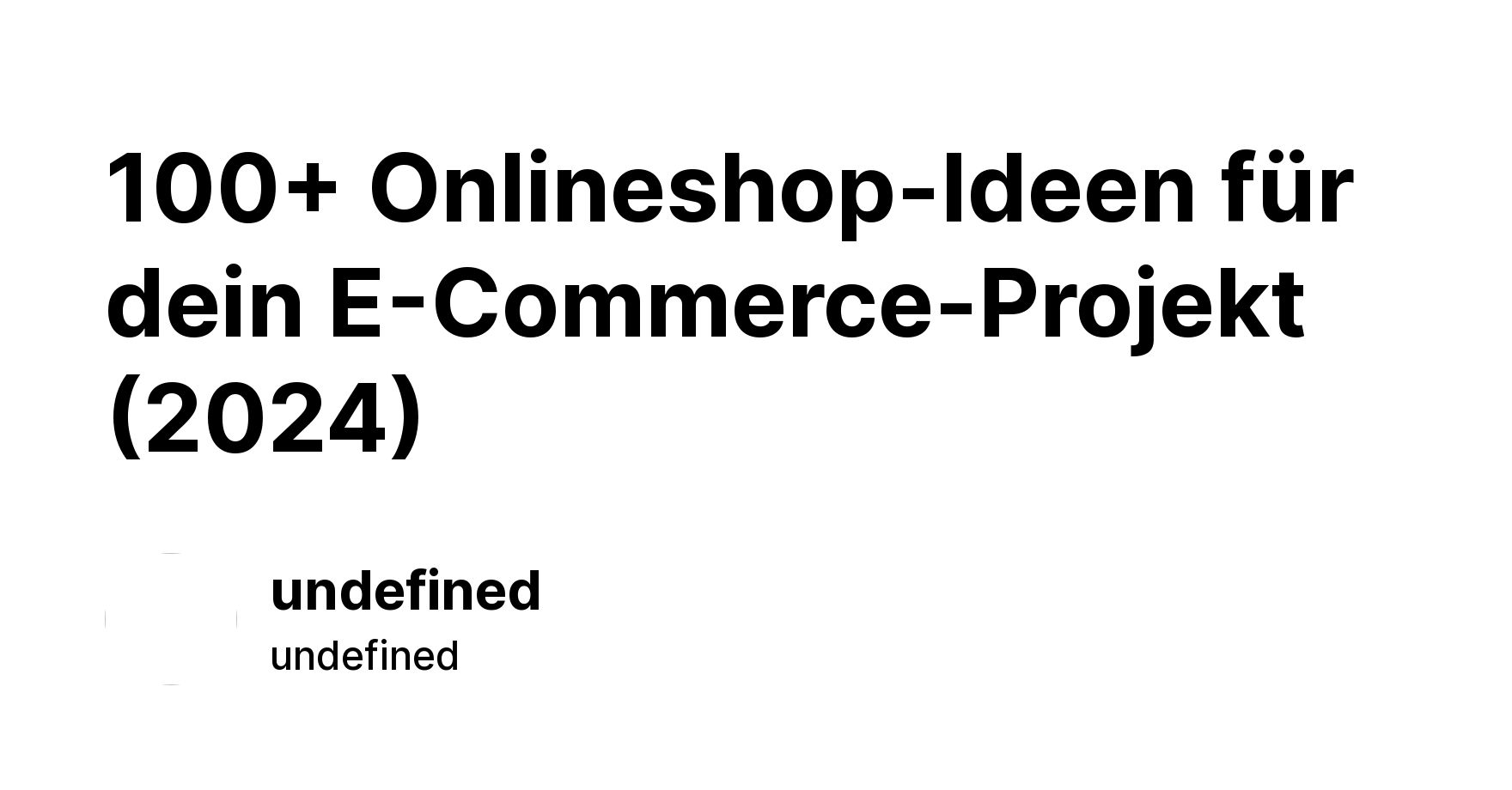 100 Onlineshop Ideen F R Dein E Commerce Projekt 2024 Ikas   100%2B Onlineshop Ideen Für Dein E Commerce Projekt (2024) 